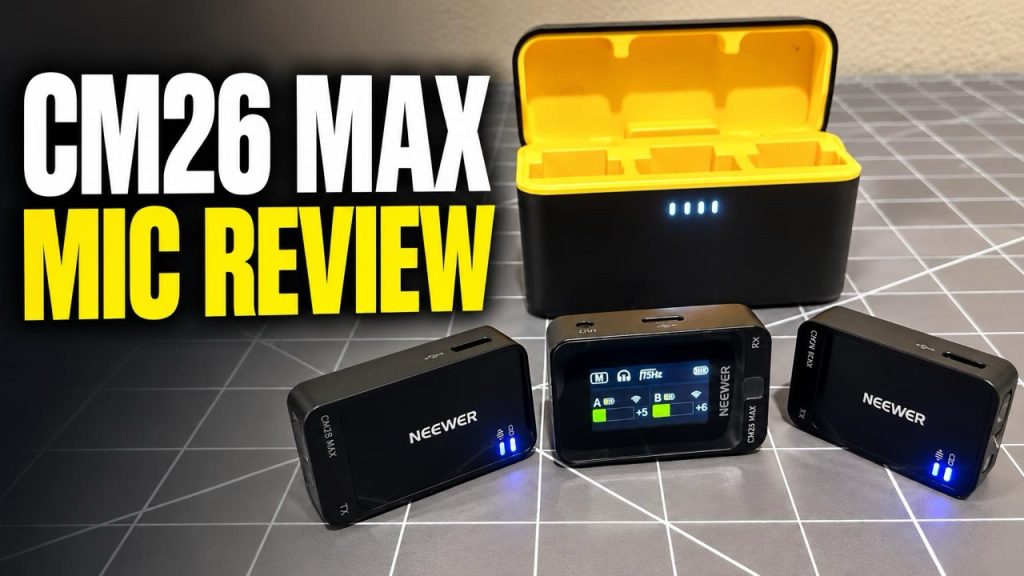 NEEWER CM26 MAX review: audio comparisons and an indoor range test