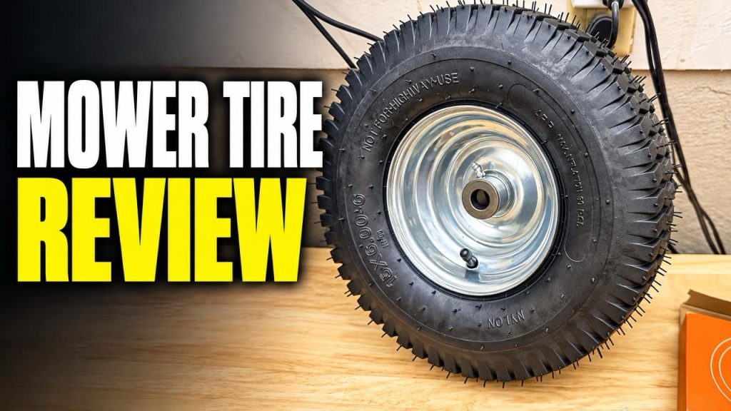 15x6.00-6 Riding Mower Tires: A Pre-Install First Look