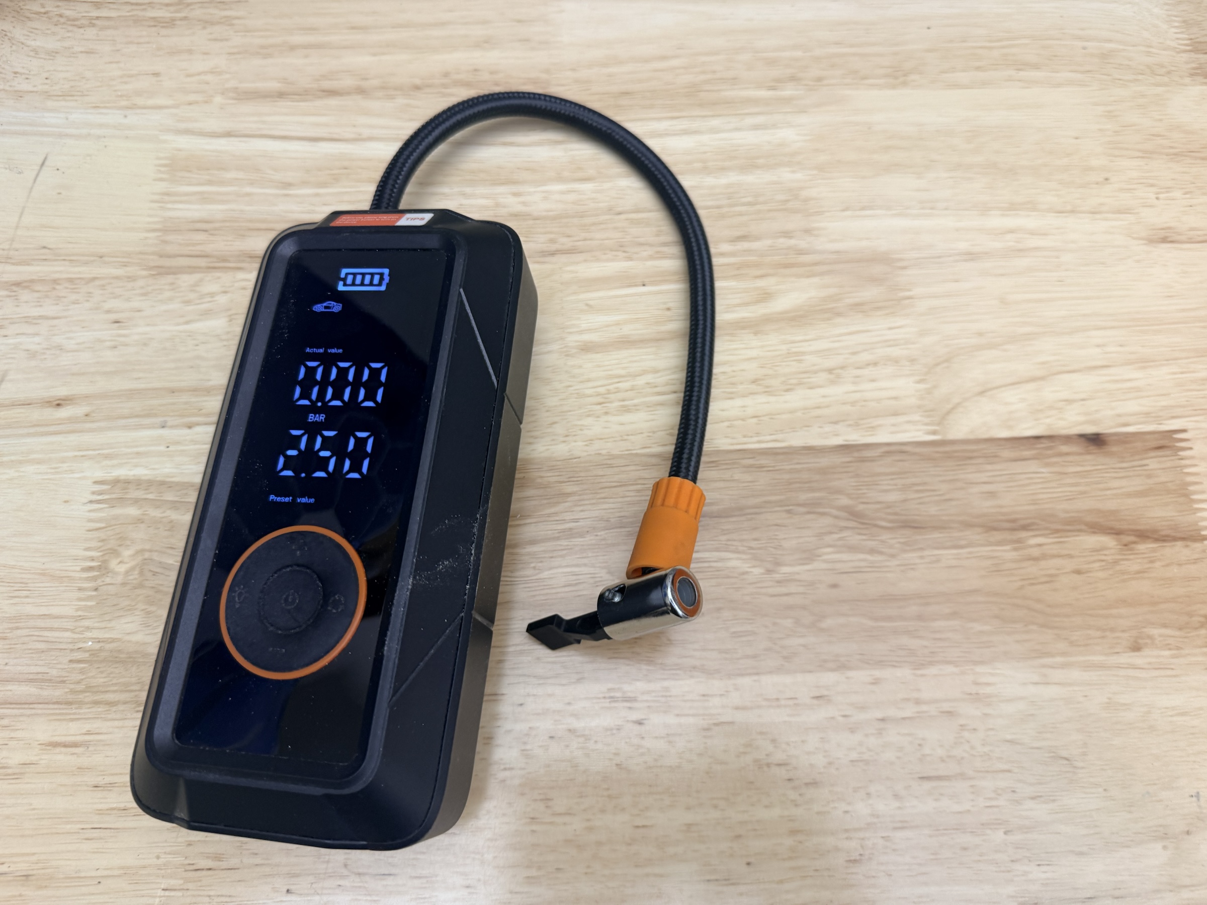 cordless tire inflator