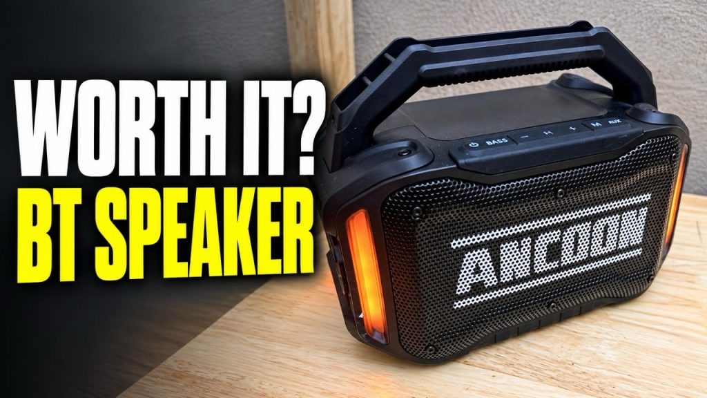 ANCOON Portable Bluetooth Speaker Hands-On Review