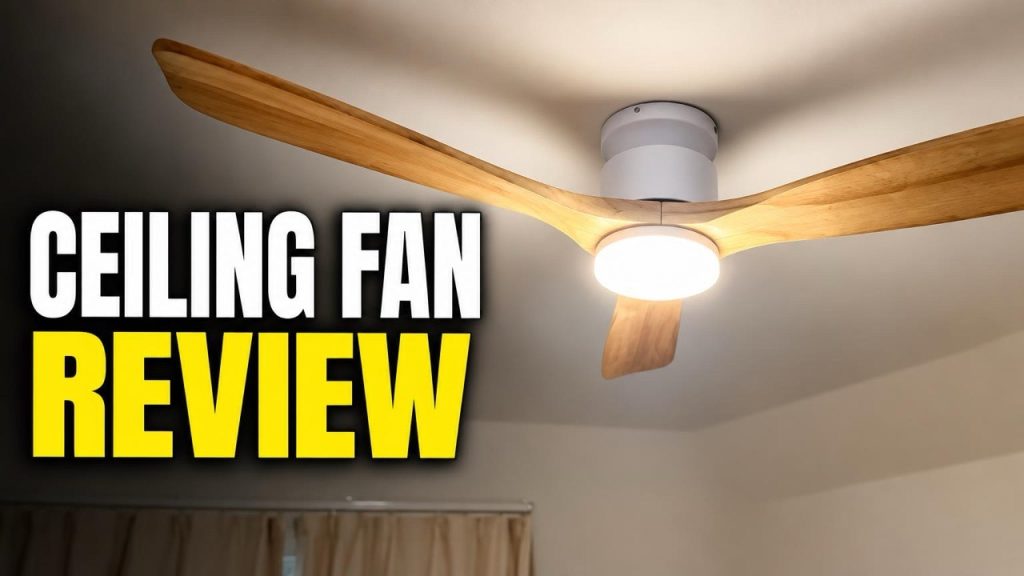 52-Inch Low-Profile Ceiling Fan Review: Easy Installation and a Motor I Couldn’t Hear