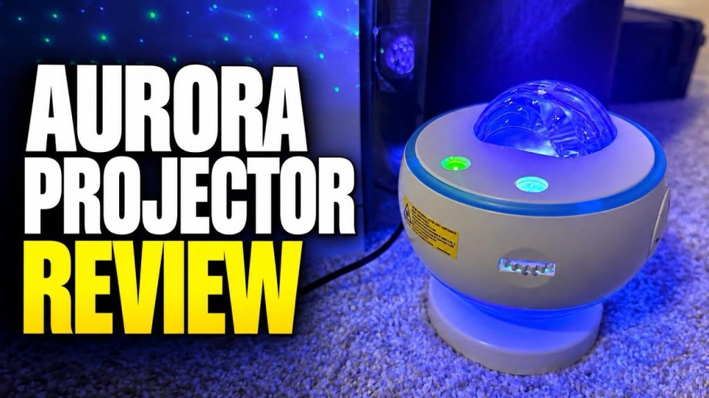 Hands-on with an Aurora projector: stars, moon, and music