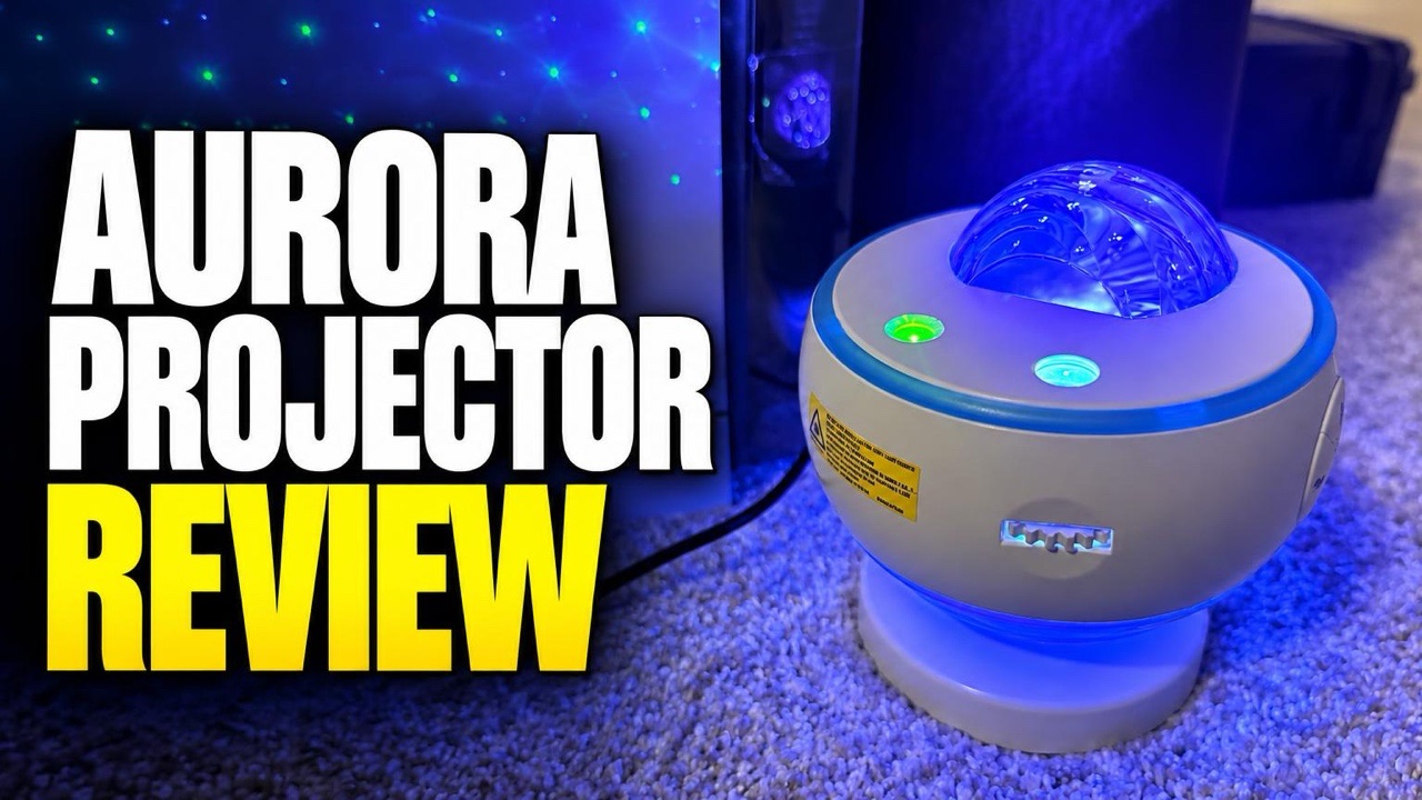Hands-on with an Aurora projector: stars, moon, and music