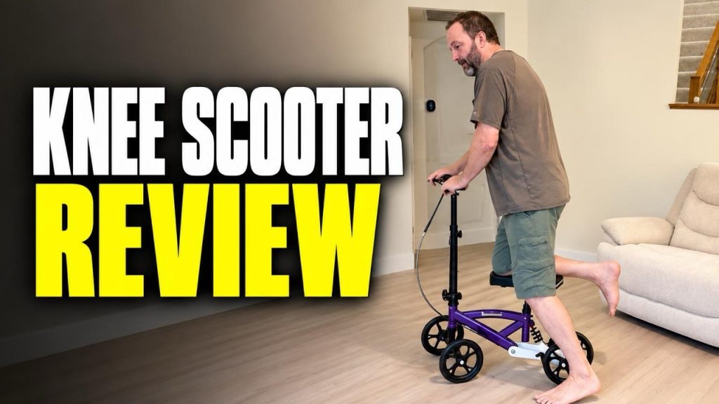 BlessReach Knee Scooter Review: Comfortable, Stable and Easy to Store