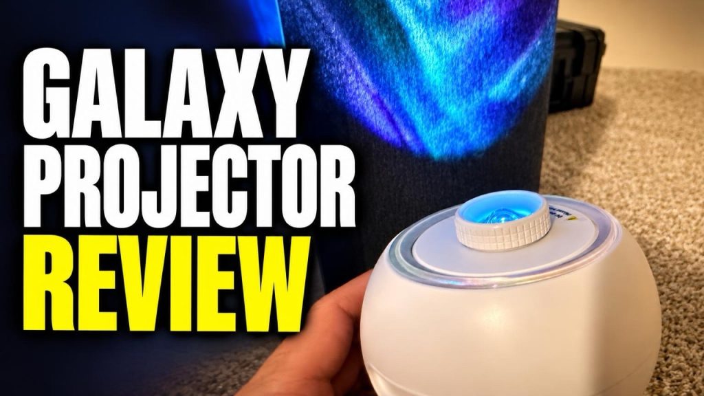 Hands-On With a 16-Card Galaxy Projector Night Light